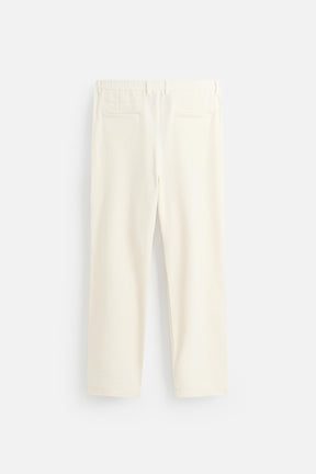 TEXTURED CHINO TROUSERS - Image 7