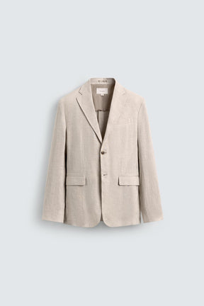 100% LINEN SUIT BLAZER - Image 6
