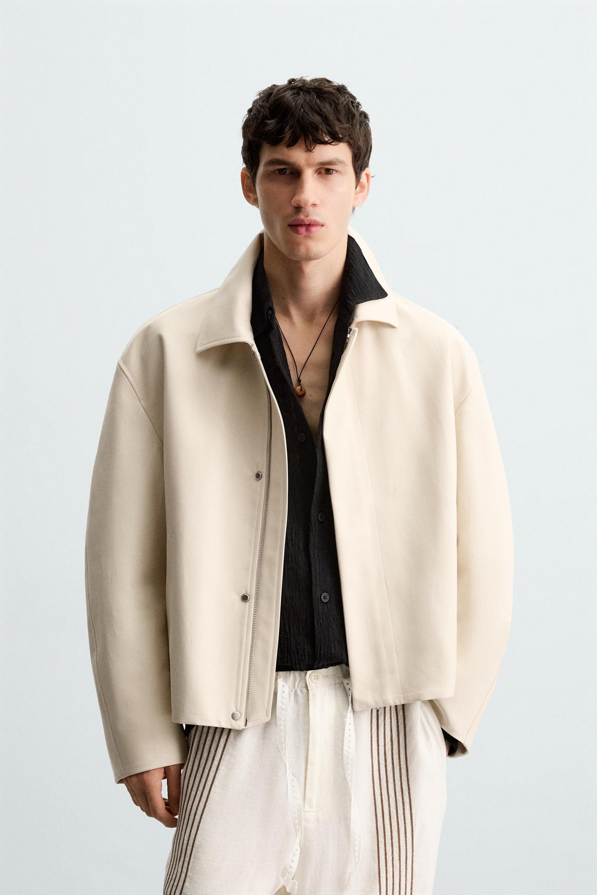 RELAXED FIT BOMBER JACKET - Image 2