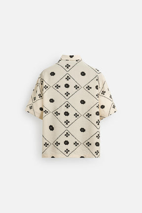 CONTRAST PRINT SHIRT - Image 7