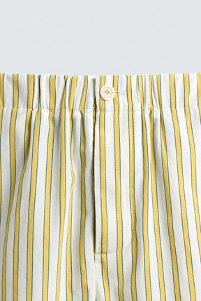 EMBROIDERED STRIPED SHORTS - Image 9