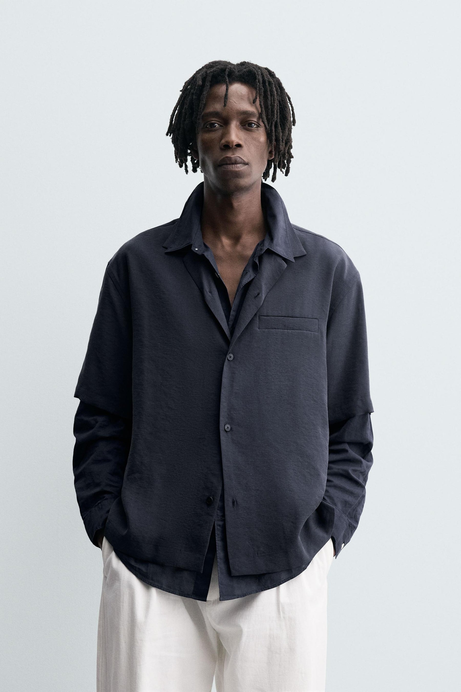 FLOWING RELAXED FIT SHIRT - Image 2