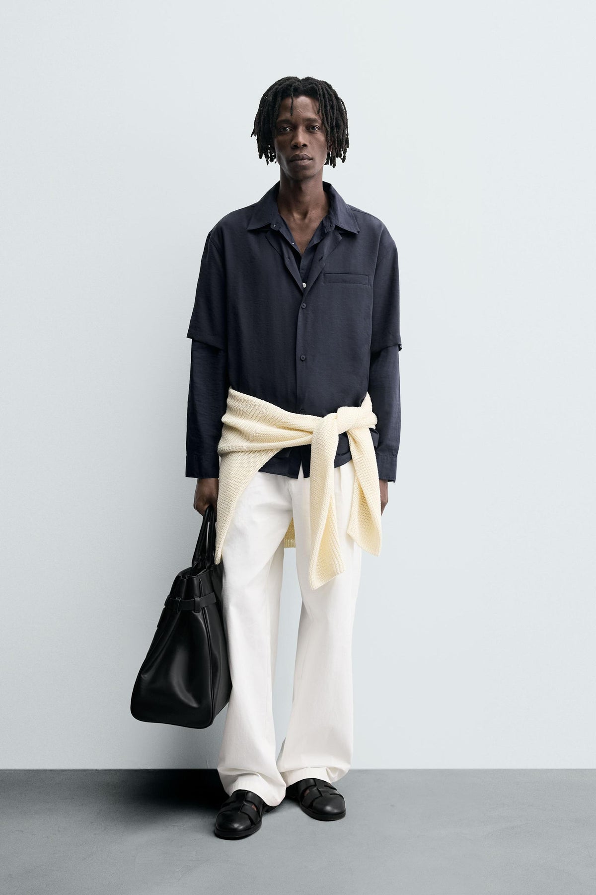 FLOWING RELAXED FIT SHIRT - Image 1