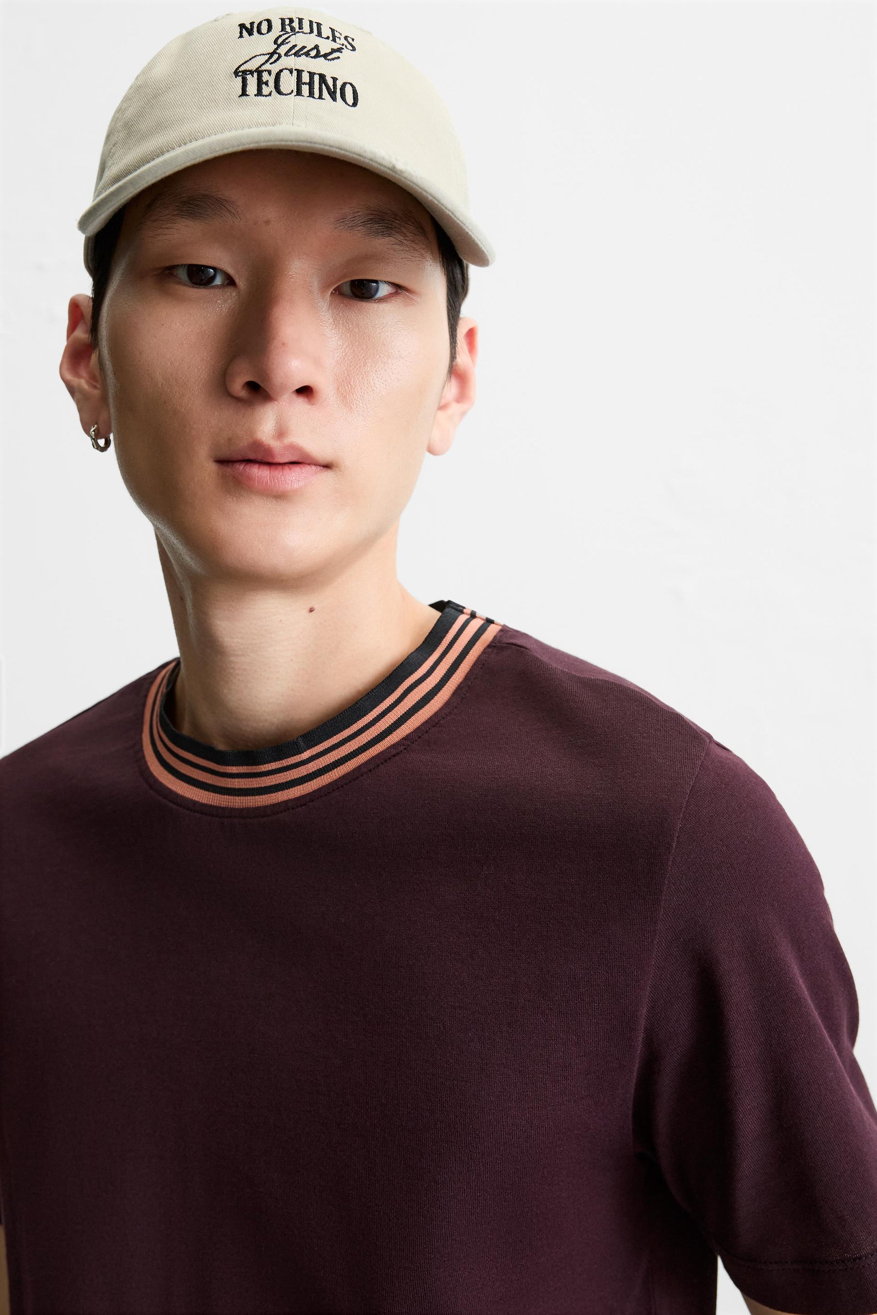 WASHED EMBROIDERY CAP - Image 3