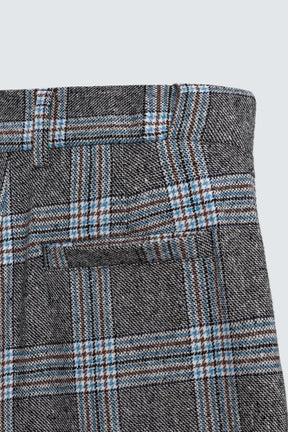 WIDE-LEG CHECK TROUSERS HARRY LAMBERT FOR X DISNEY - Image 9