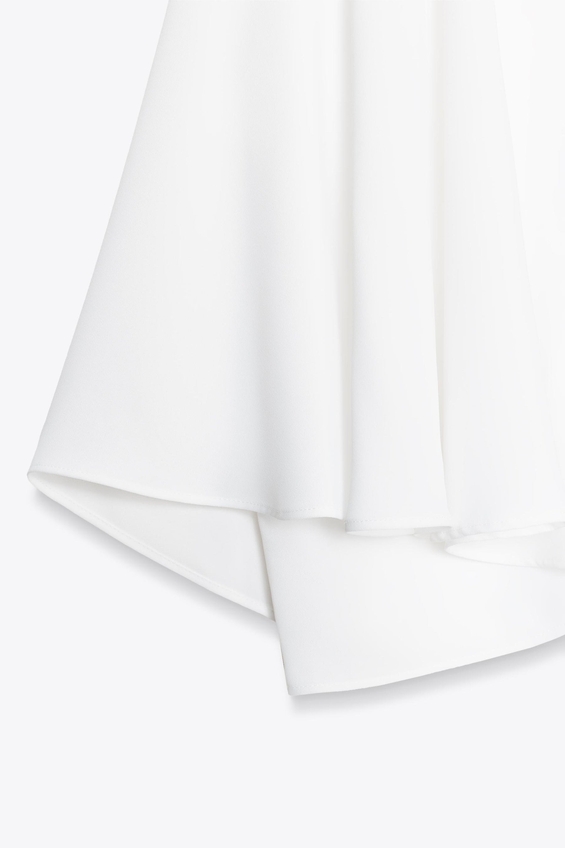 Asymmetrisches Crêpe-Top