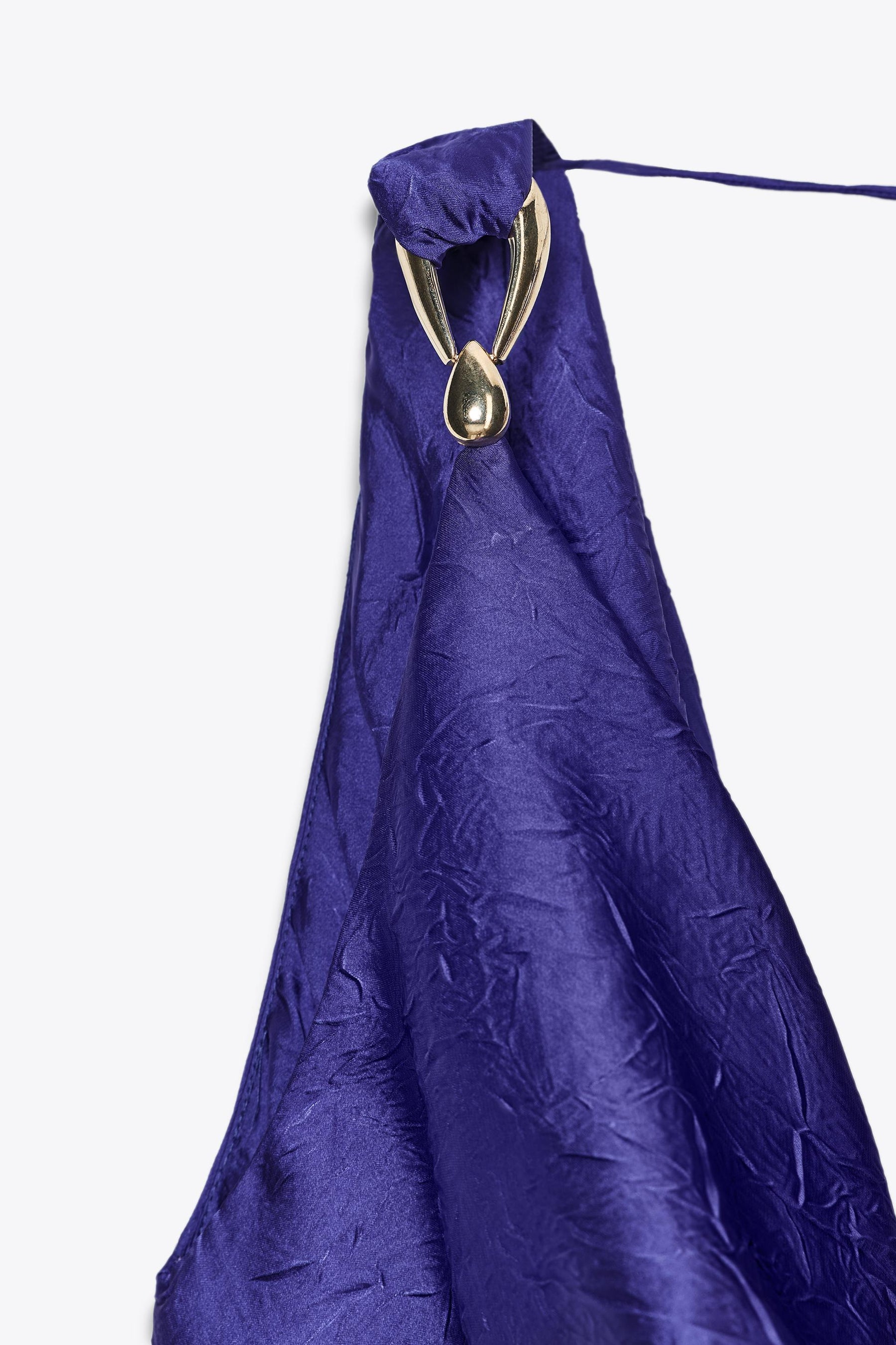 MIDI CAMISOLE DRESS WITH HARDWARE - Image 9