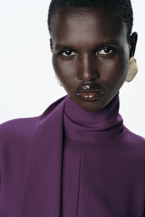 MINI DRESS WITH SCARF - Image 7