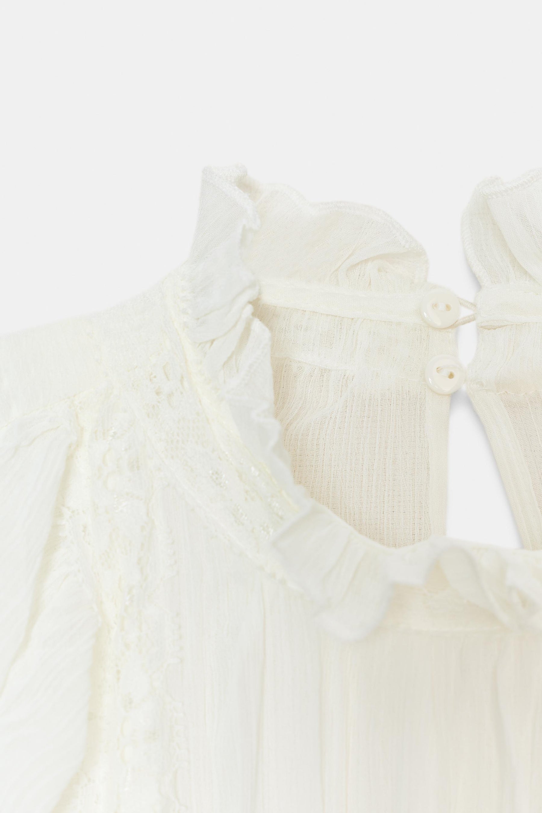 Bluse aus Baumwollgaze mit