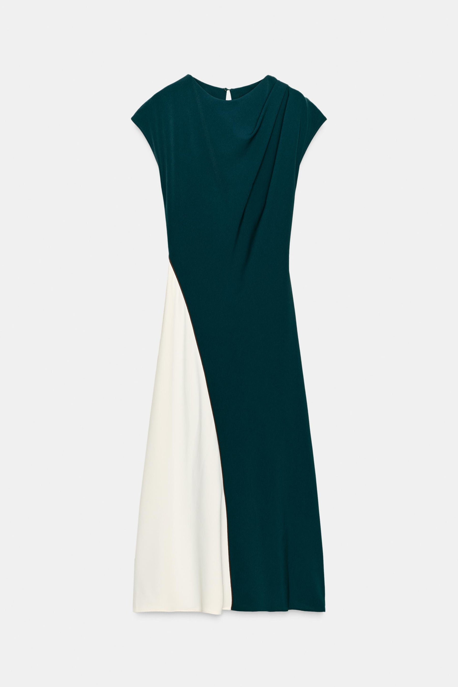 COMBINED MIDI DRESS - Image 6