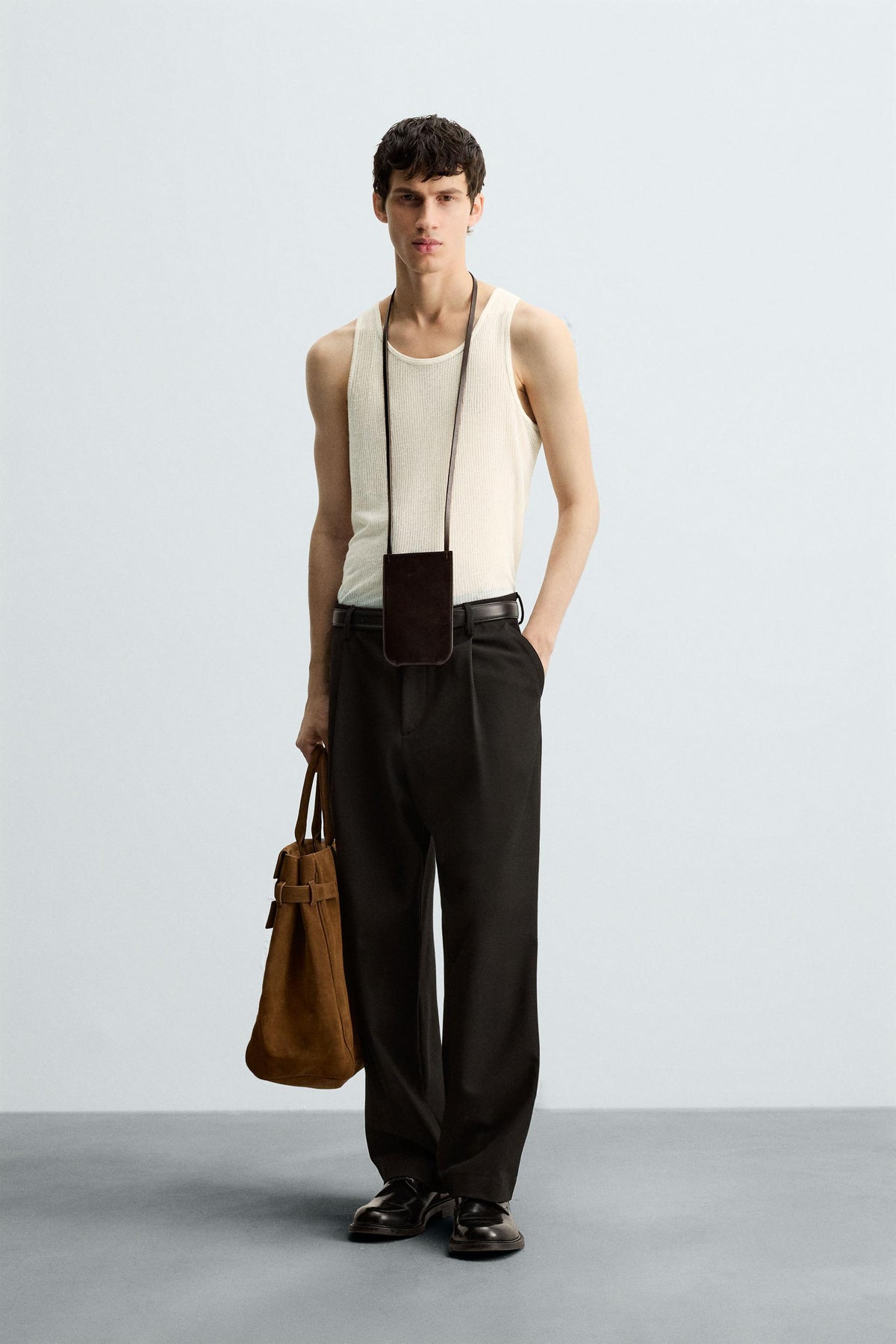 SEMI-SHEER TANK TOP - Image 1