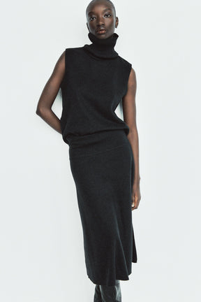 Weiches Hemd mit hohem Kragen