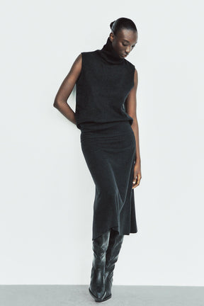 Weiches Hemd mit hohem Kragen