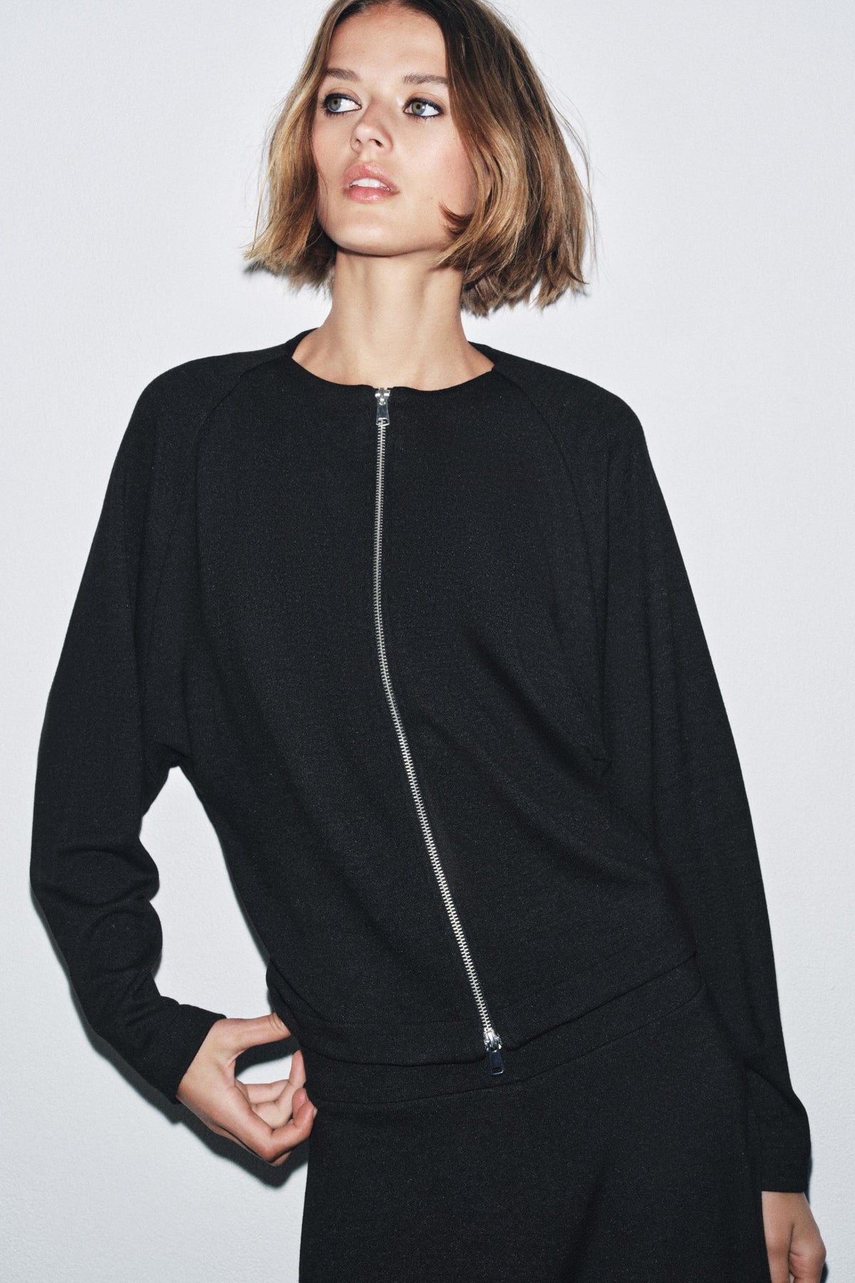 Jacke mit Reißverschluss