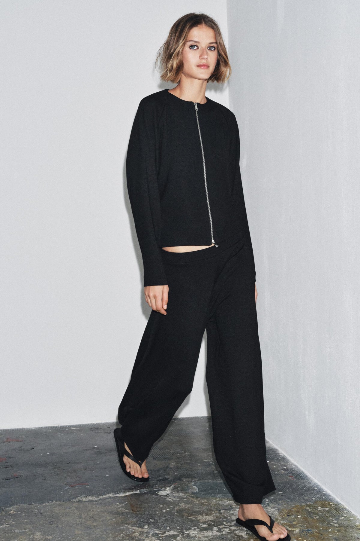 Jacke mit Reißverschluss