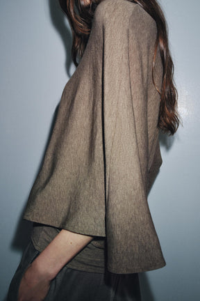 ASYMMETRISCHES CAPE-TOP