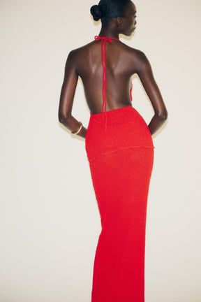 Modisches Top mit Struktur und Lagenlook