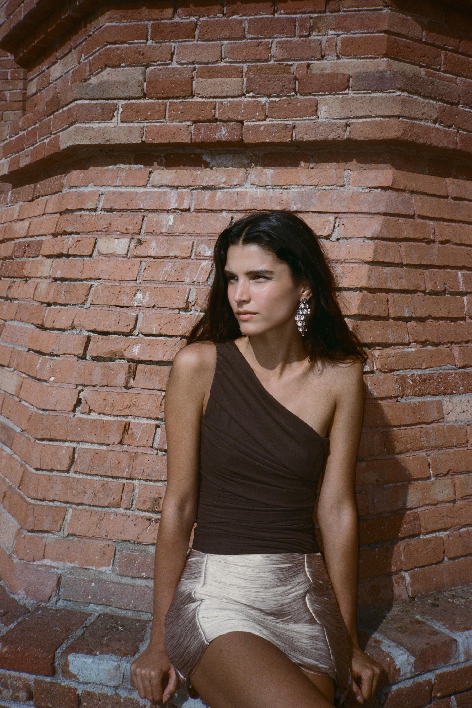 ASYMMETRISCHER TÜLL-Body