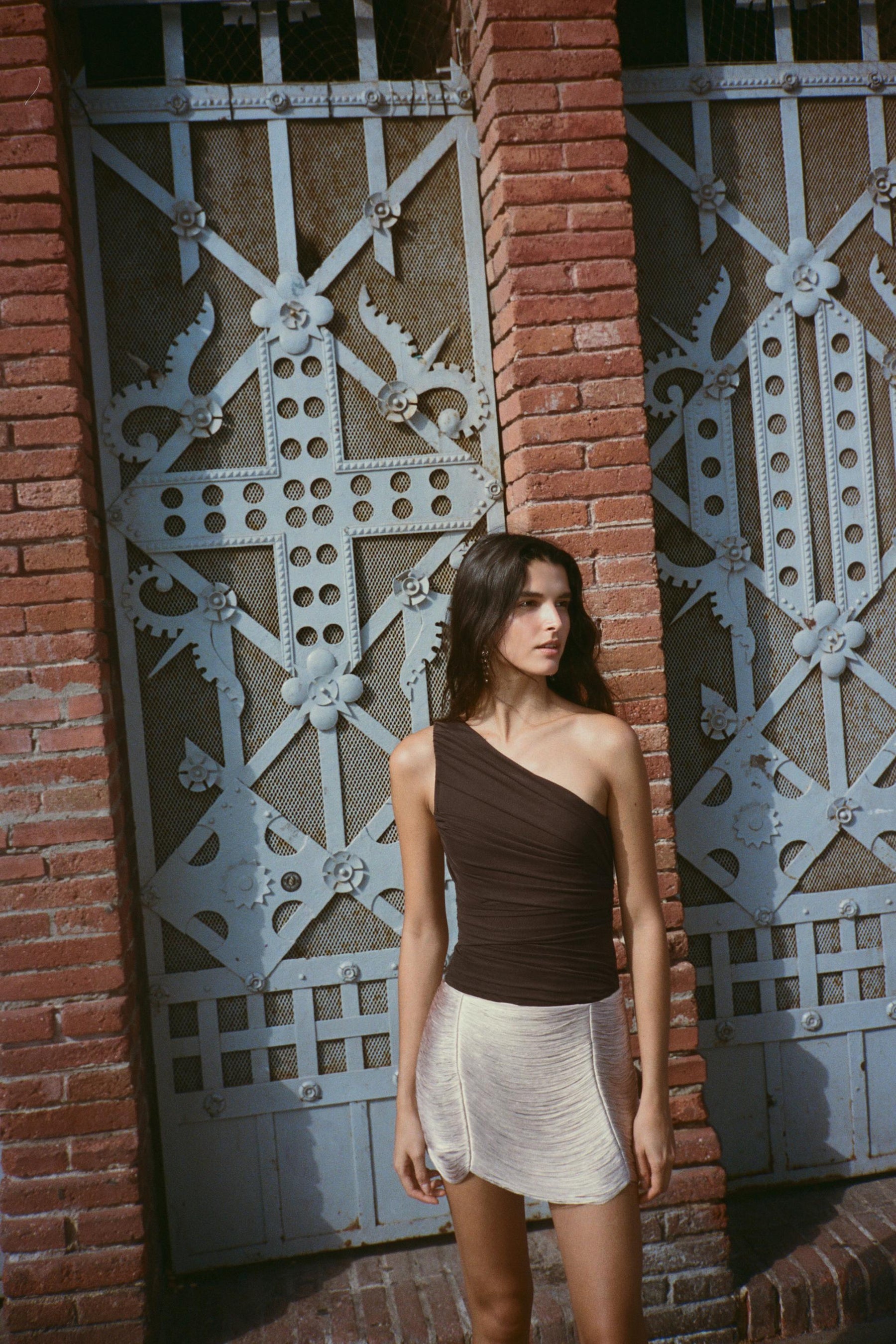 ASYMMETRISCHER TÜLL-Body