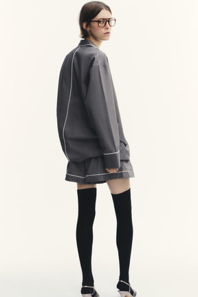 Hemd mit Paspelierung