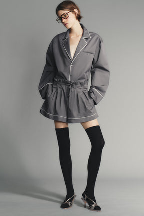 Hemd mit Paspelierung