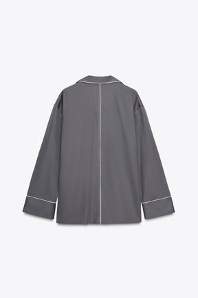 Hemd mit Paspelierung