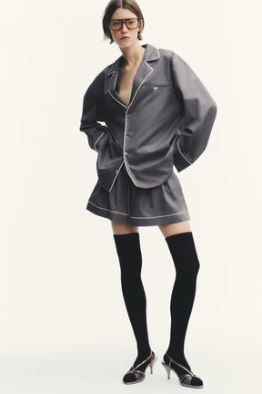 Hemd mit Paspelierung