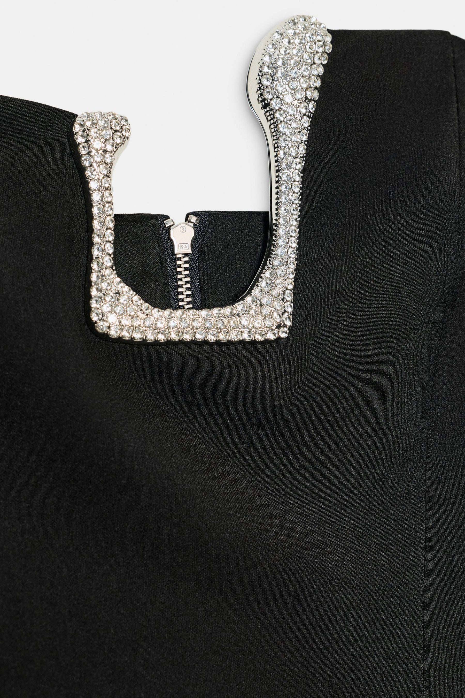 Funkelndes Bandeau-Top