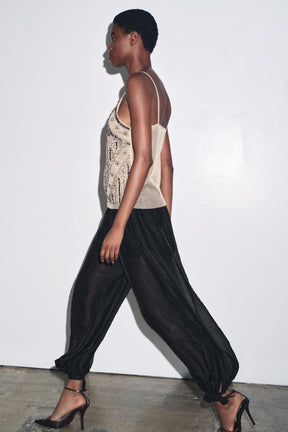 Besticktes Trägertop