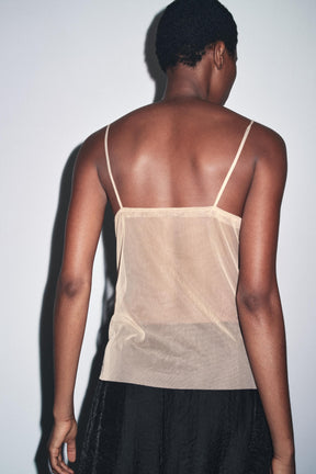 Besticktes Trägertop