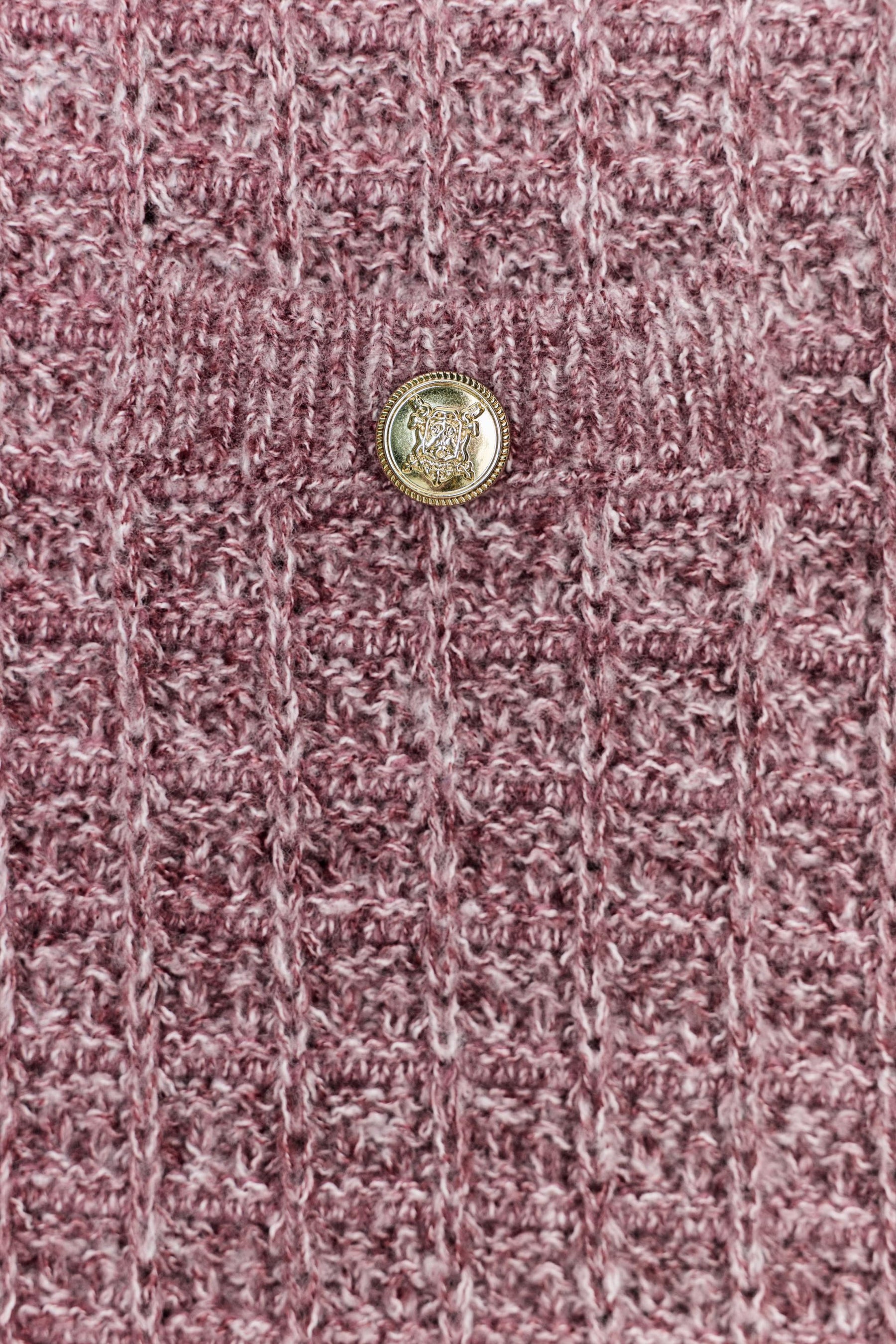 Kleid aus strukturiertem Schaffell