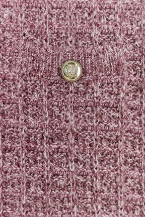 Kleid aus strukturiertem Schaffell