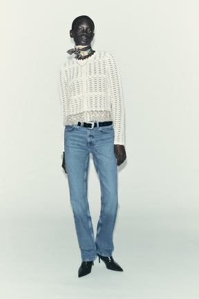 Romantischer Chenille-Cardigan