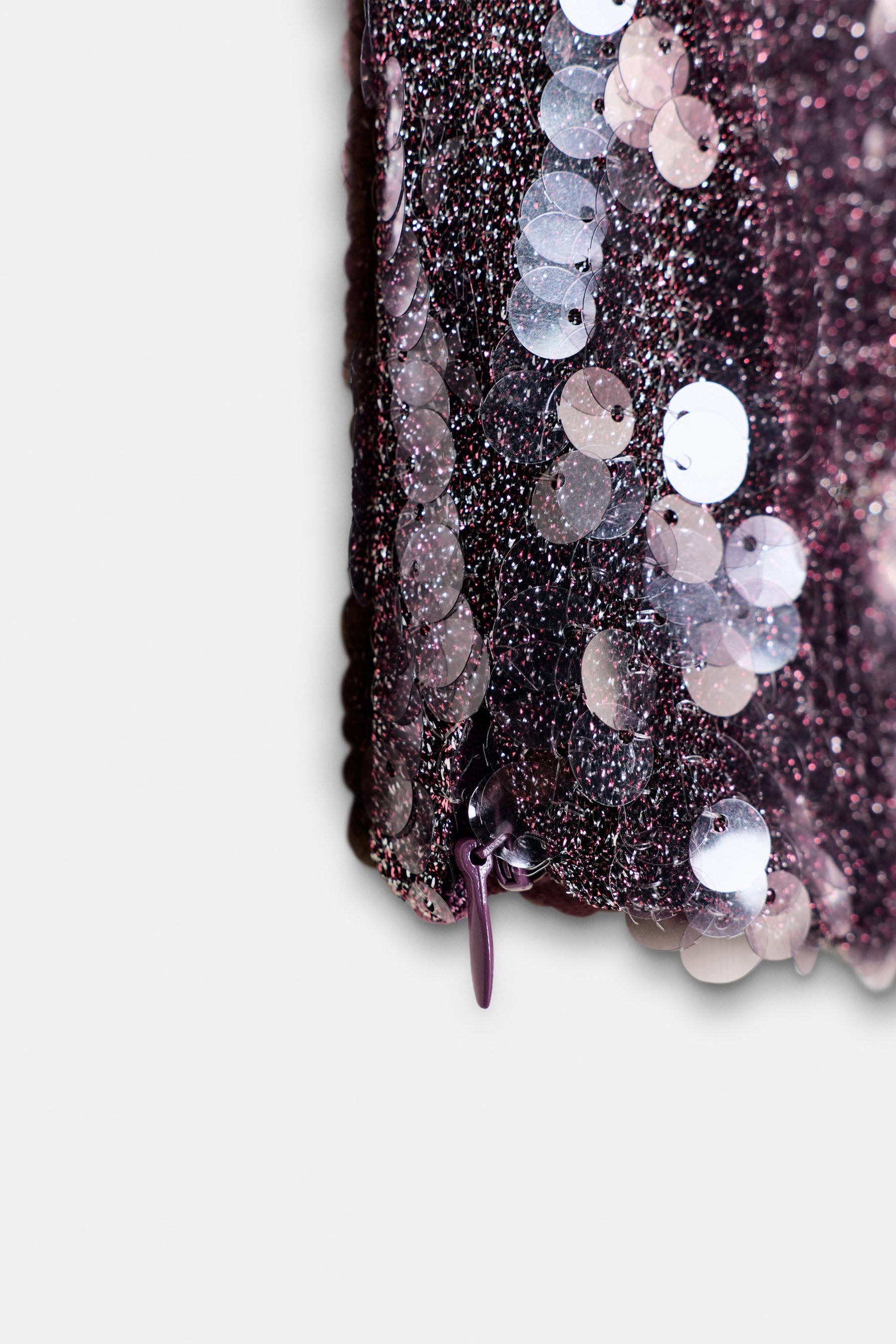 Pailletten-Neckholder-Top