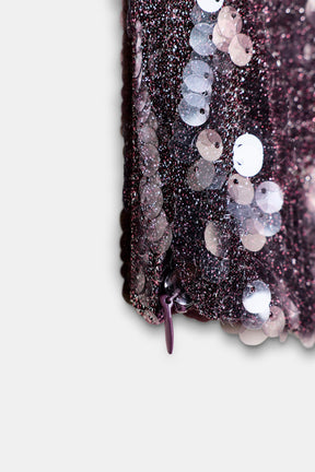 Pailletten-Neckholder-Top