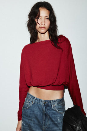 Weicher Langarmpullover