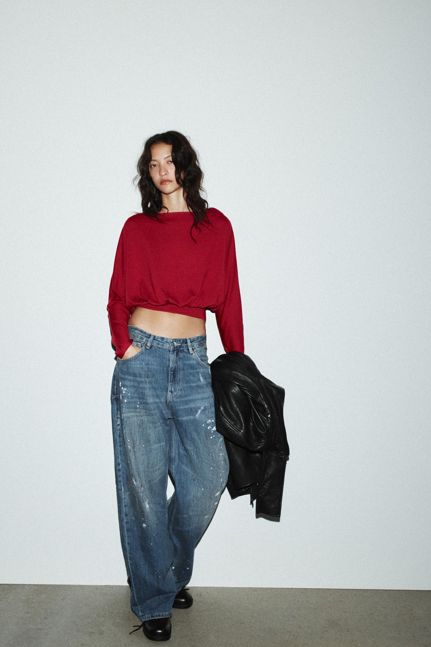 Weicher Langarmpullover