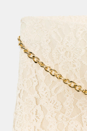 Midirock mit Kettenverzierung