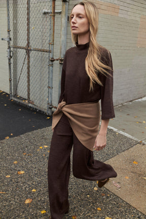 Piquéhemd mit hohem Kragen