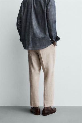 Linen Regular Trousers