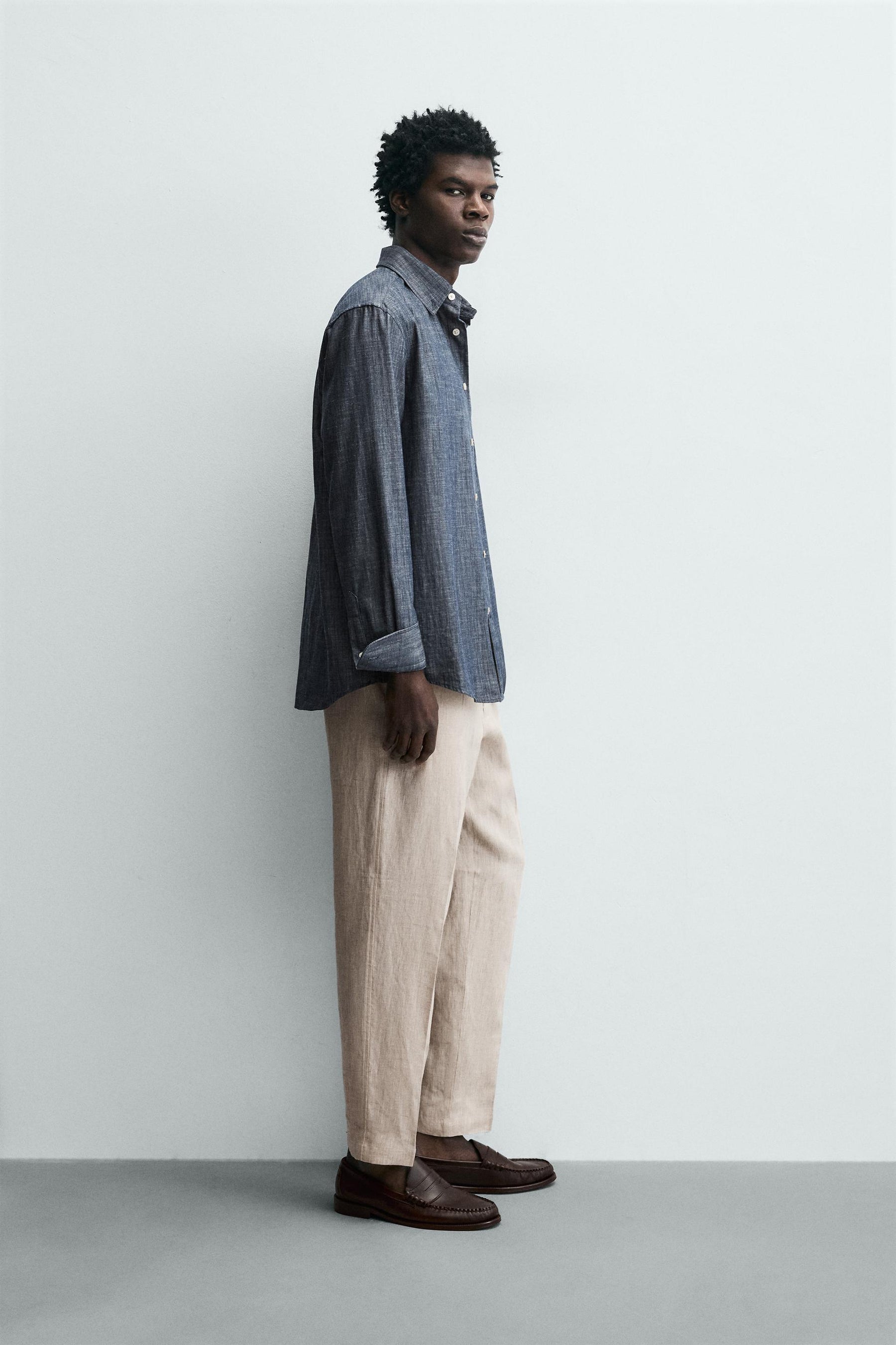 Linen Regular Trousers