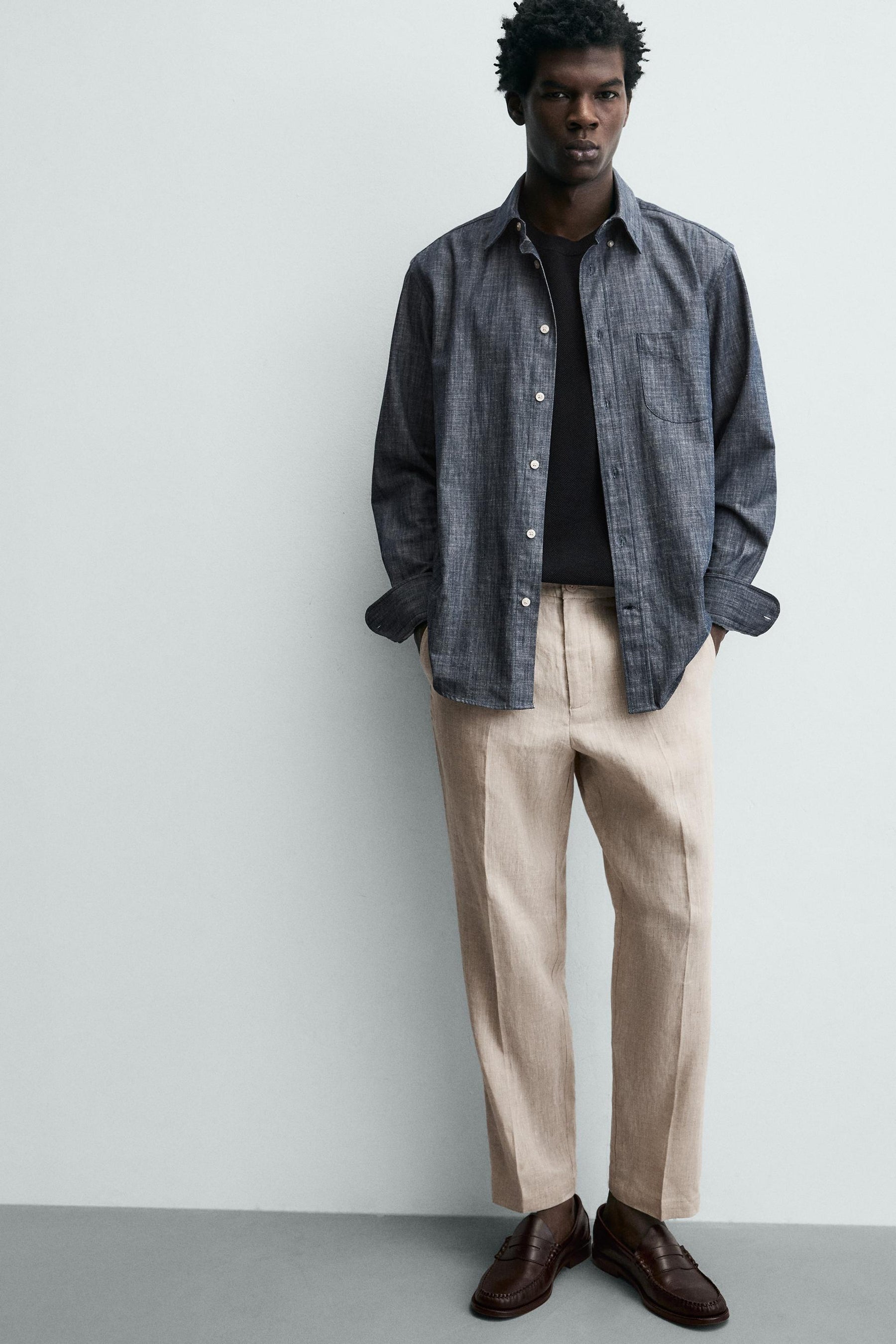 Linen Regular Trousers