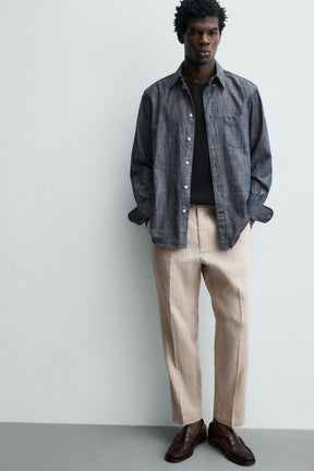 Linen Regular Trousers