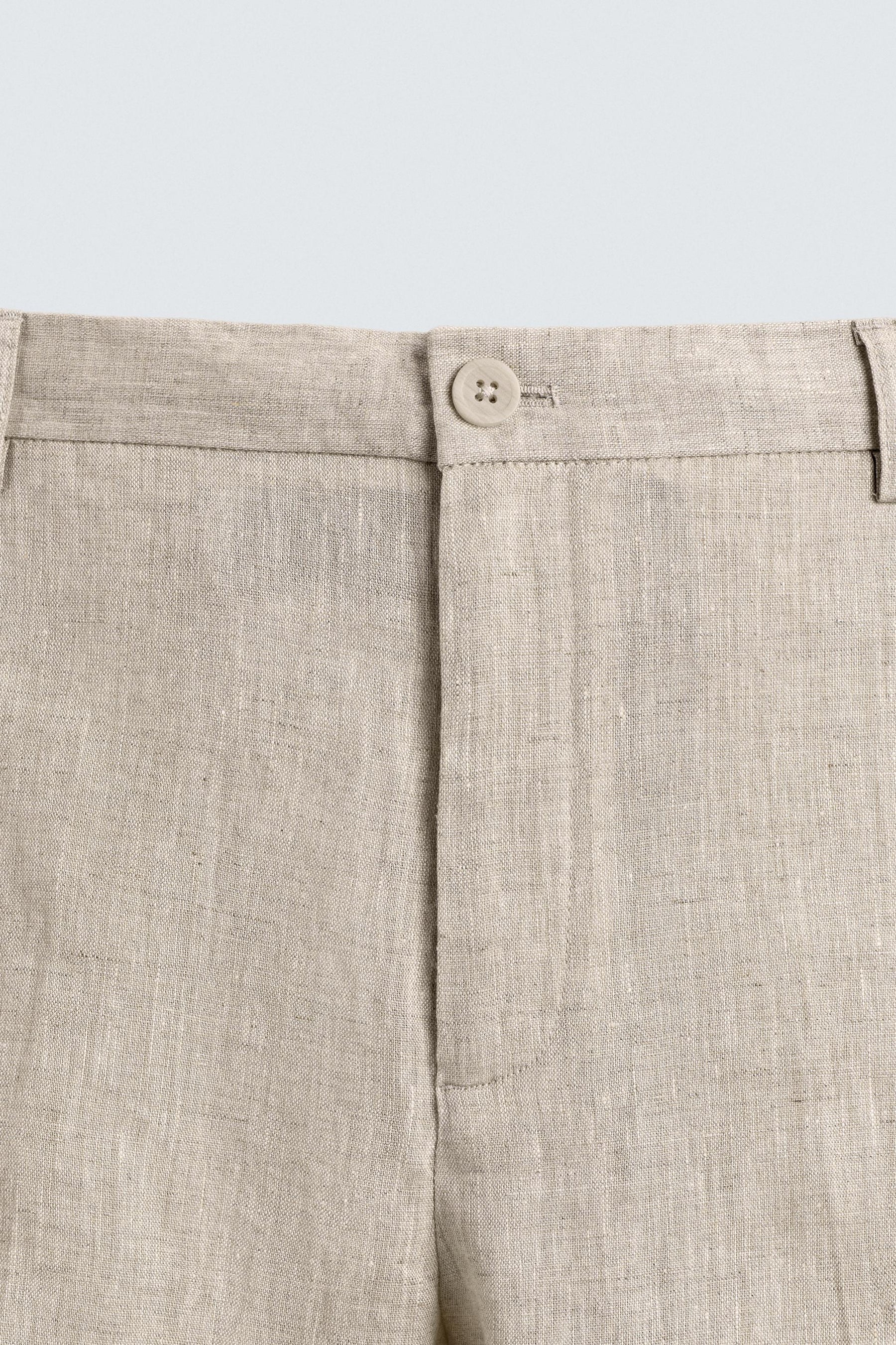 Linen Regular Trousers