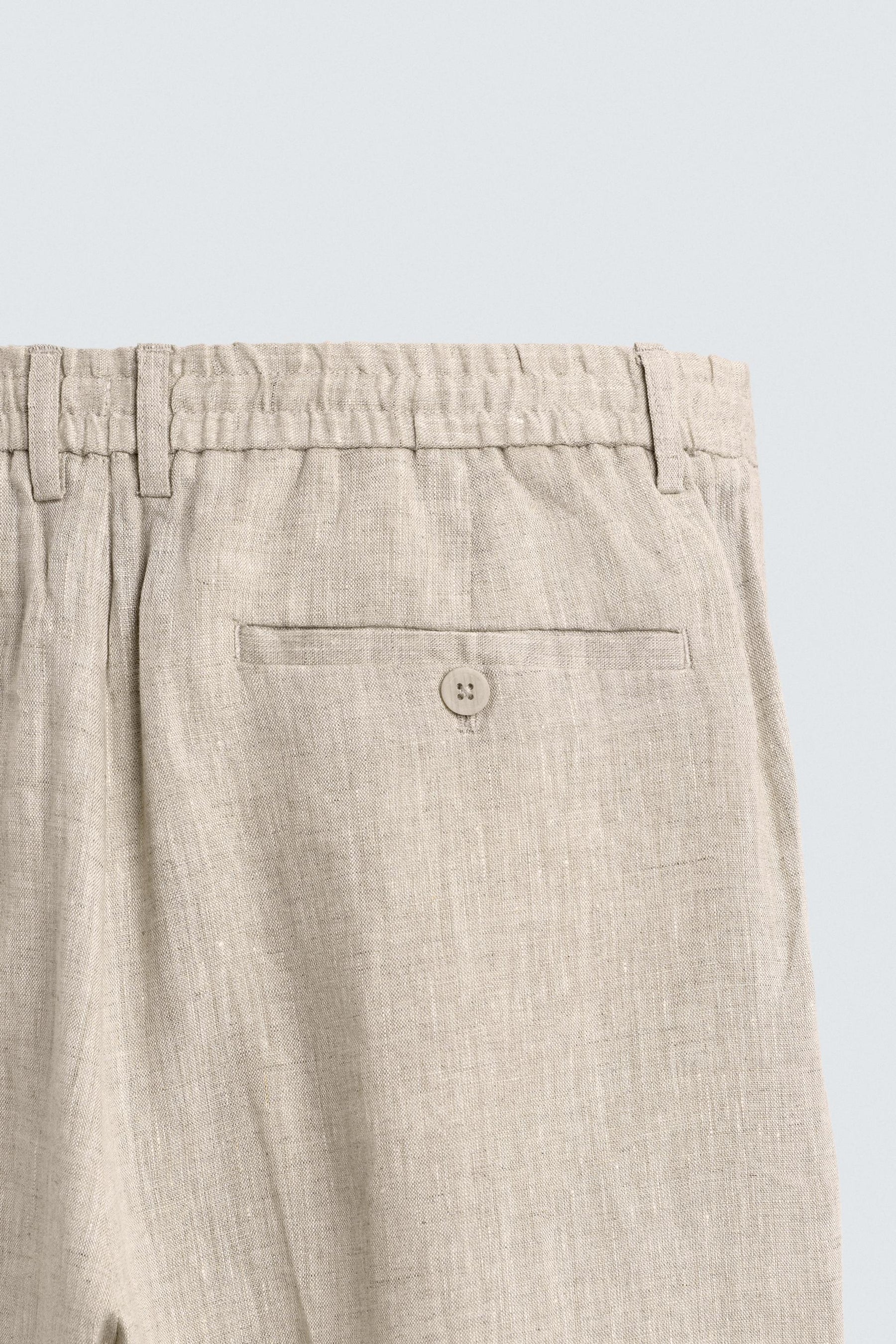 Linen Regular Trousers