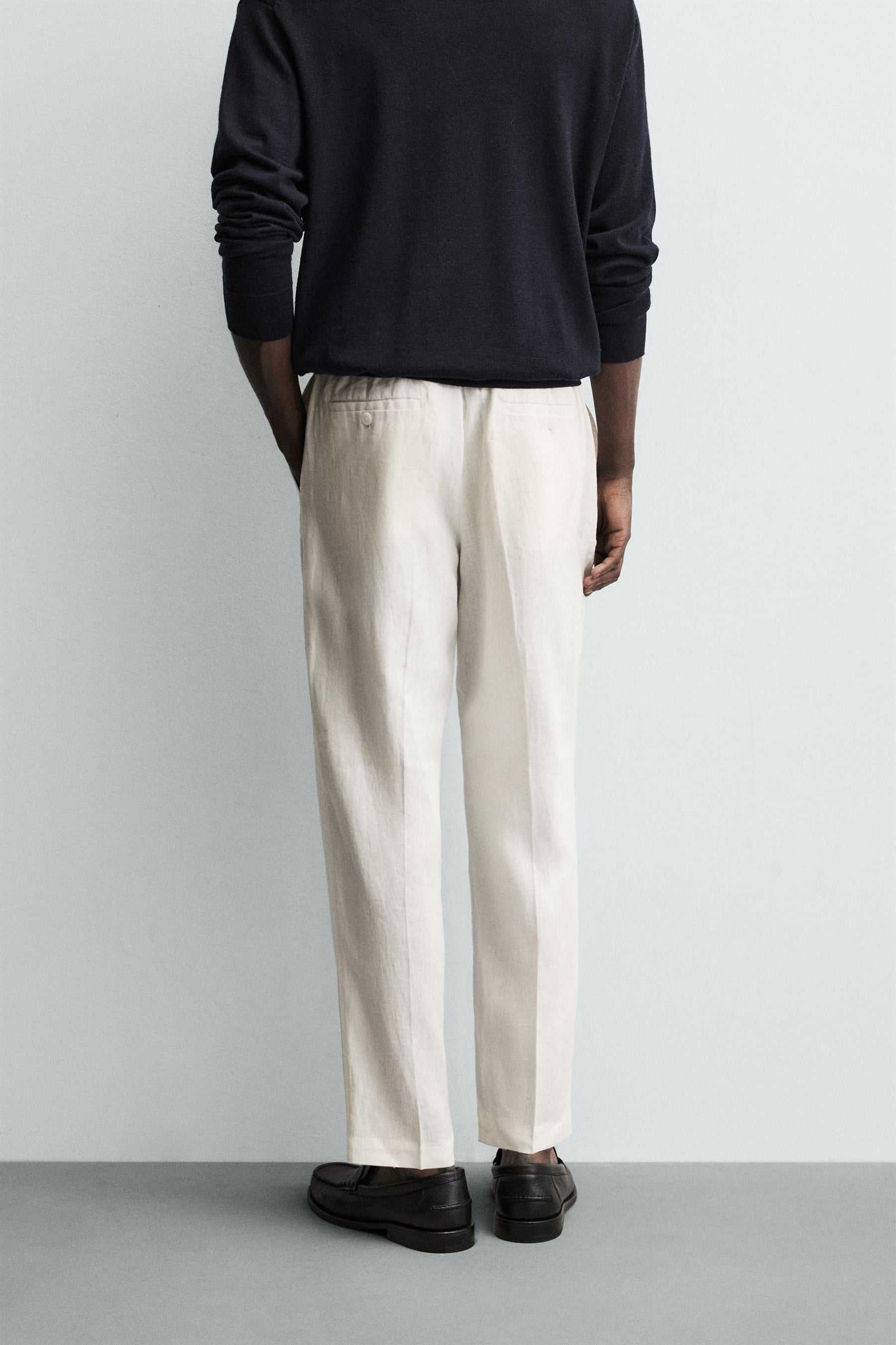 Linen Regular Trousers