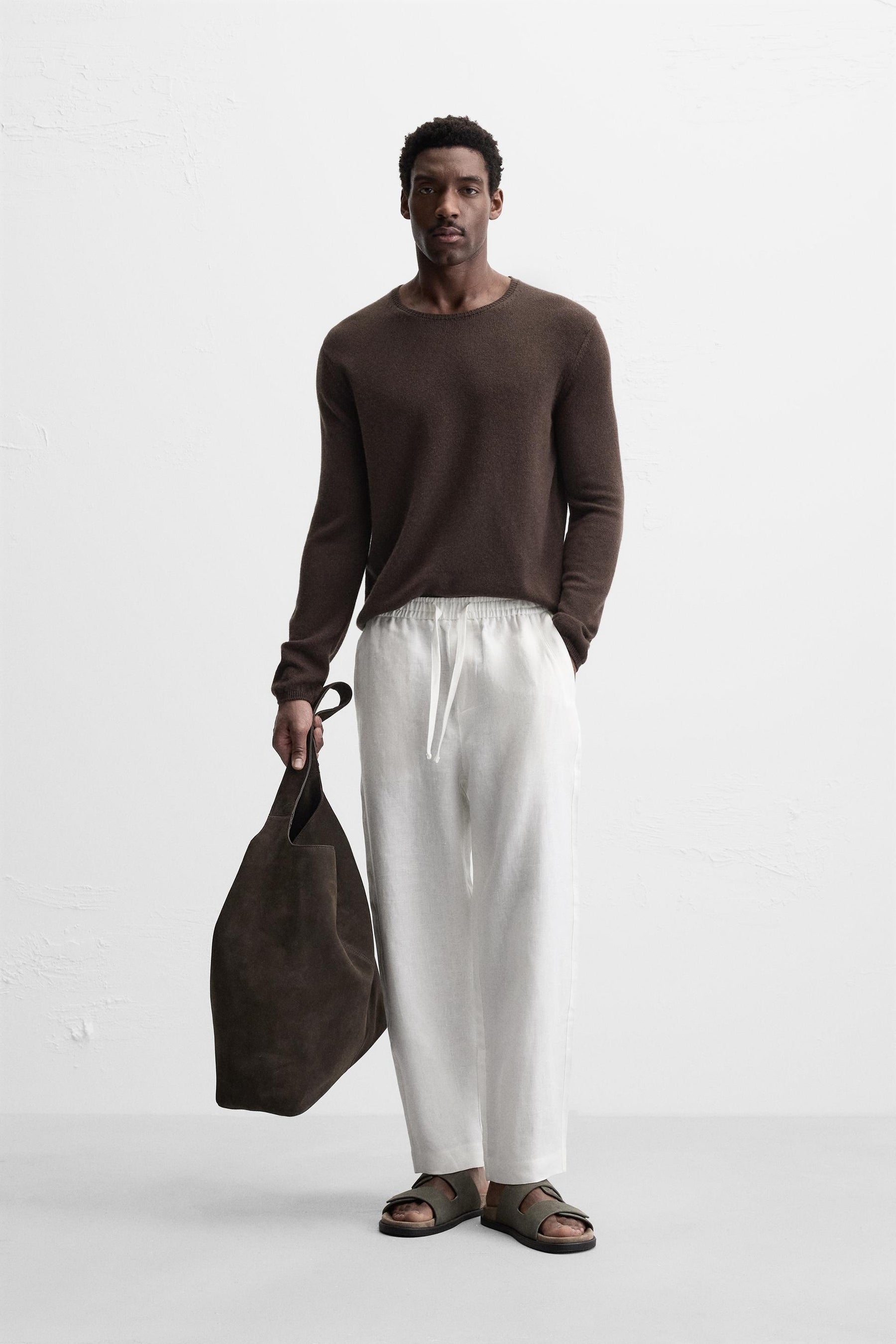 LINEN TROUSERS - Image 1
