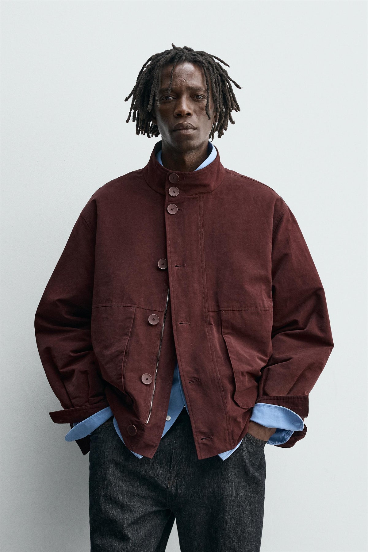 BOXY FIT POCKET JACKET - Image 2