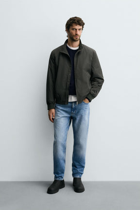 WATER-REPELLENT QUILTED JACKET - Image 1