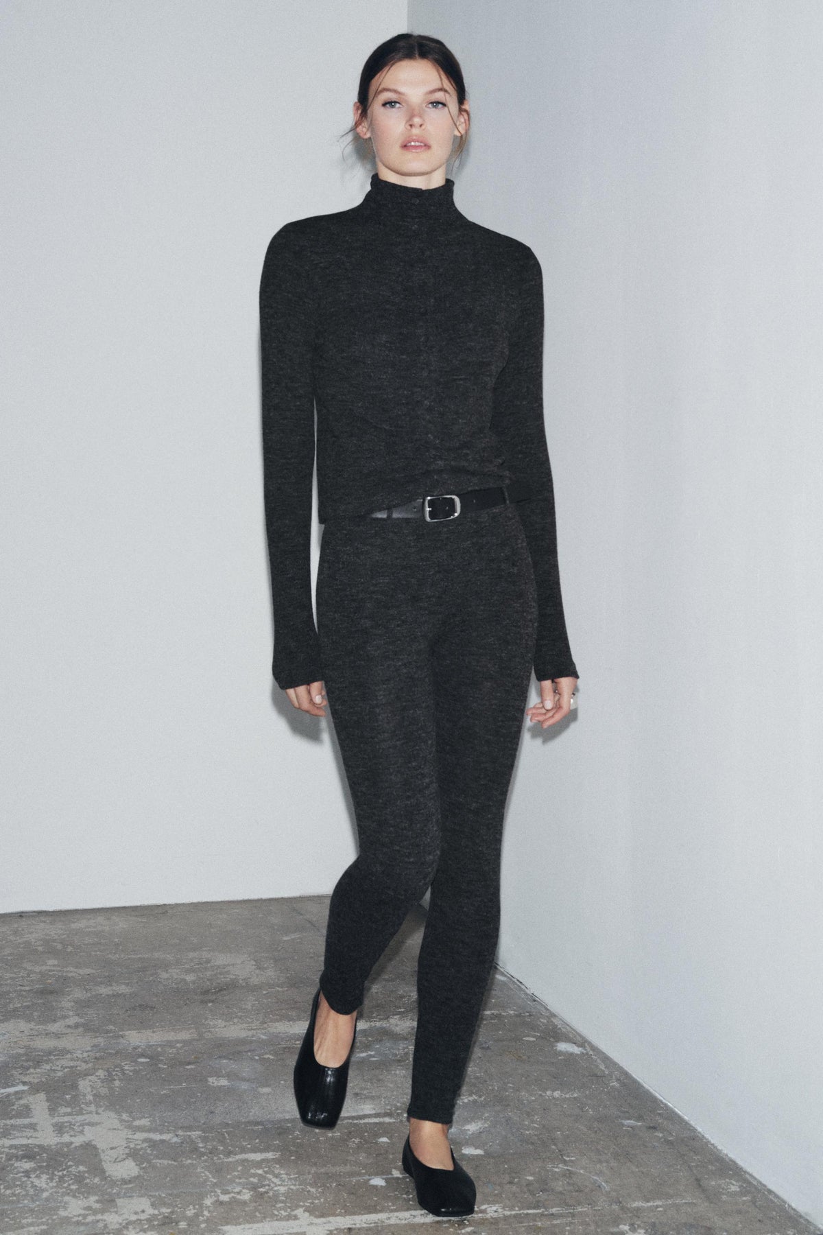 Jacke mit weichem Kragen